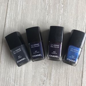 Chanel nail colour 4 color bundle
